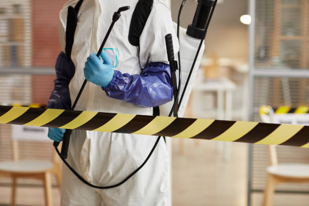 Professional Biohazard technician working in Highland, MD
